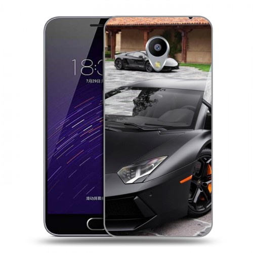 Дизайнерский силиконовый чехол для Meizu M3s Mini Lamborghini