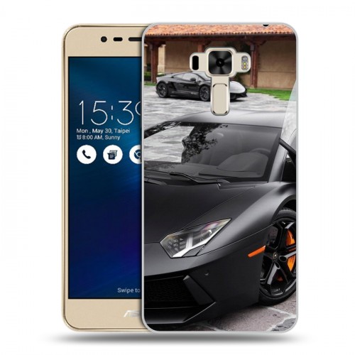 Дизайнерский пластиковый чехол для Asus ZenFone 3 Laser Lamborghini