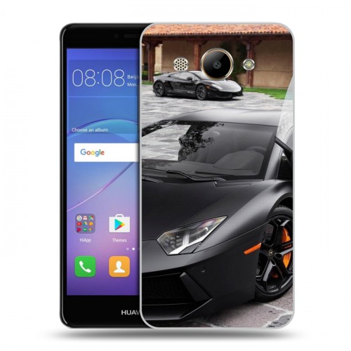 Дизайнерский пластиковый чехол для Huawei Y3 (2017) Lamborghini