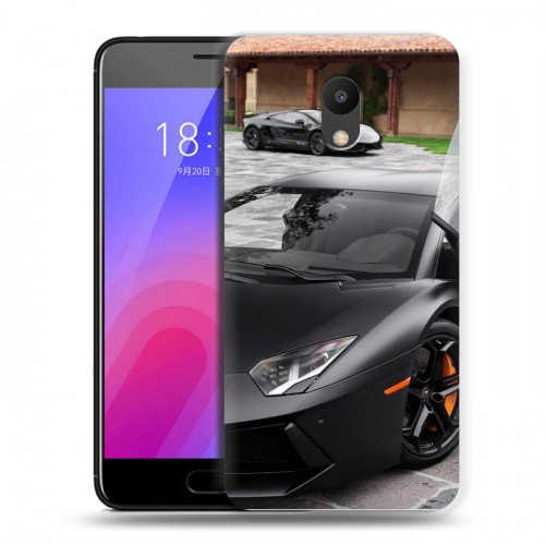 Дизайнерский пластиковый чехол для Meizu M6 Lamborghini