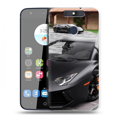 Дизайнерский силиконовый чехол для ZTE Blade V8C Lamborghini