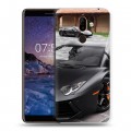 Дизайнерский пластиковый чехол для Nokia 7 Plus Lamborghini