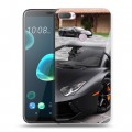 Дизайнерский силиконовый чехол для HTC Desire 12 Plus Lamborghini