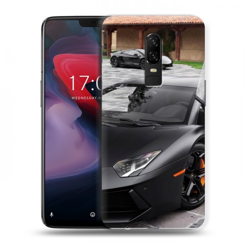 Дизайнерский пластиковый чехол для OnePlus 6 Lamborghini