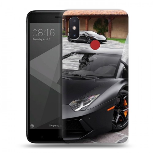 Дизайнерский пластиковый чехол для Xiaomi Mi8 SE Lamborghini