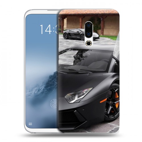 Дизайнерский силиконовый чехол для Meizu 16th Plus Lamborghini