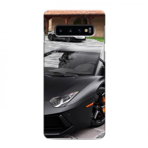 Дизайнерский силиконовый чехол для Samsung Galaxy S10 Lamborghini