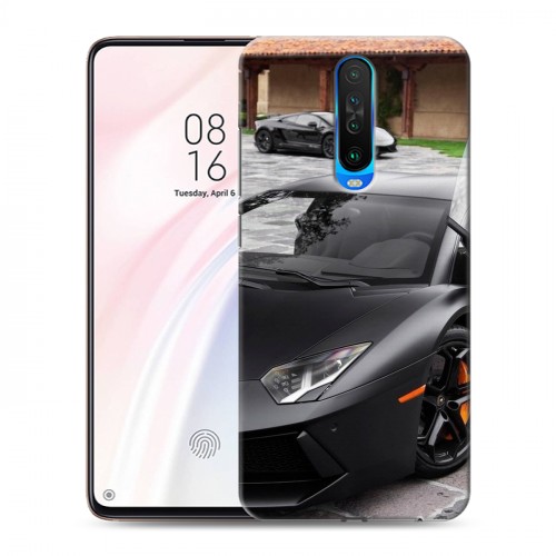 Дизайнерский пластиковый чехол для Xiaomi RedMi K30 Lamborghini