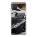 Дизайнерский силиконовый чехол для Samsung Galaxy A71 Lamborghini