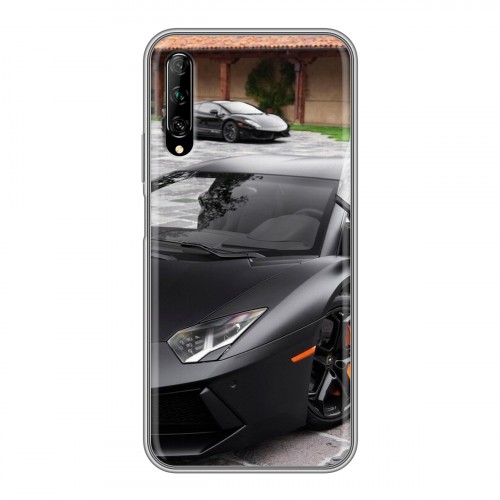 Дизайнерский силиконовый чехол для Huawei Y9s Lamborghini