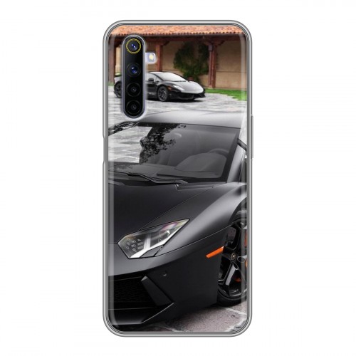 Дизайнерский силиконовый чехол для Realme 6 Lamborghini