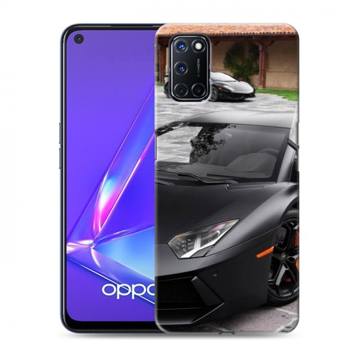 Дизайнерский пластиковый чехол для OPPO A52 Lamborghini