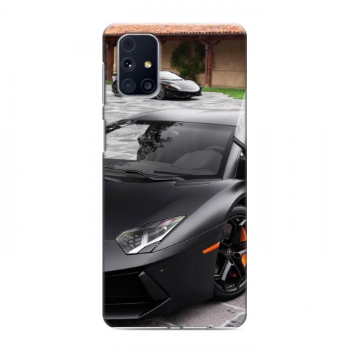 Дизайнерский пластиковый чехол для Samsung Galaxy M31s Lamborghini