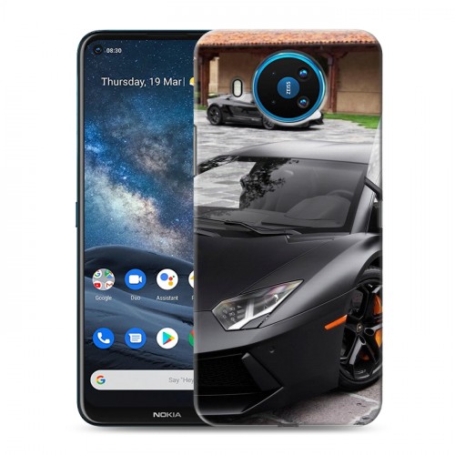 Дизайнерский силиконовый чехол для Nokia 8.3 Lamborghini