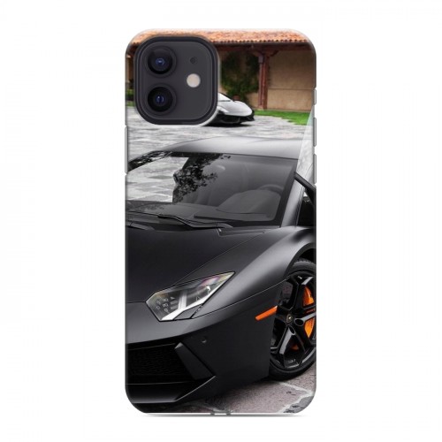 Дизайнерский силиконовый чехол для Iphone 12 Lamborghini