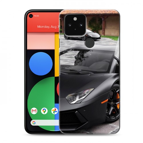 Дизайнерский пластиковый чехол для Google Pixel 5 Lamborghini