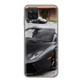 Дизайнерский силиконовый чехол для Samsung Galaxy A12 Lamborghini