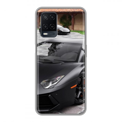 Дизайнерский силиконовый чехол для OPPO A54 Lamborghini