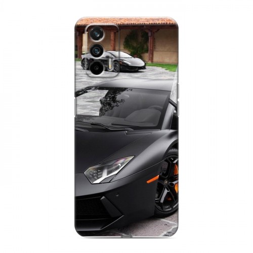 Дизайнерский силиконовый чехол для Realme GT Lamborghini