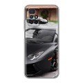 Дизайнерский силиконовый с усиленными углами чехол для Xiaomi Redmi 10 Lamborghini