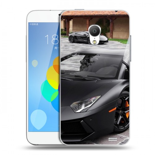 Дизайнерский силиконовый чехол для  Meizu MX3 Lamborghini