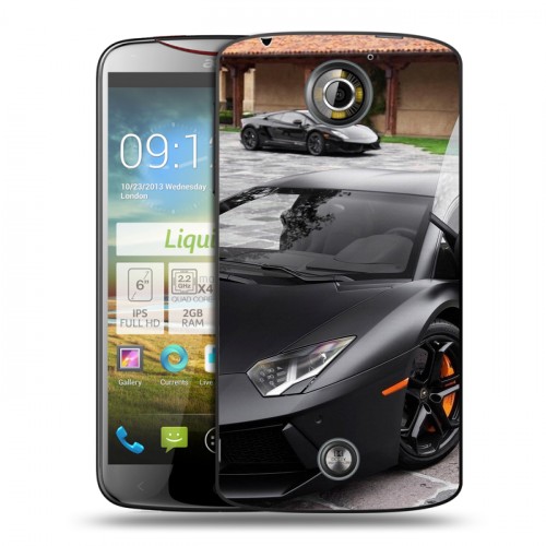 Дизайнерский пластиковый чехол для Acer Liquid S2 Lamborghini