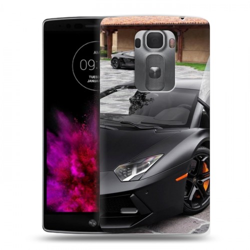 Дизайнерский пластиковый чехол для LG G Flex 2 Lamborghini