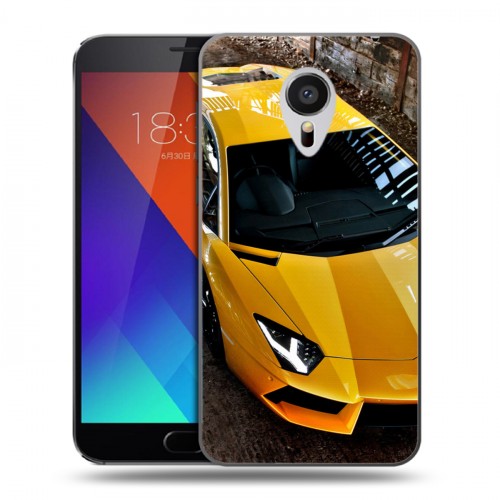 Дизайнерский пластиковый чехол для Meizu MX5 Lamborghini