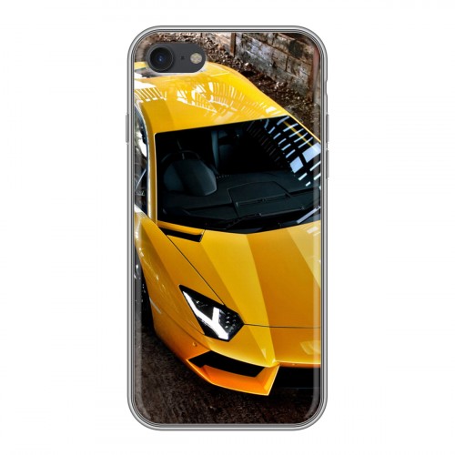 Дизайнерский силиконовый чехол для Iphone 7 Lamborghini