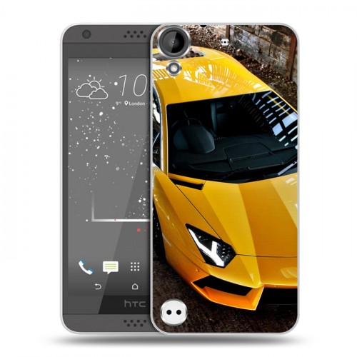 Дизайнерский пластиковый чехол для HTC Desire 530 Lamborghini