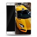 Дизайнерский пластиковый чехол для Huawei P9 Plus Lamborghini