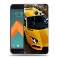 Дизайнерский пластиковый чехол для HTC 10 Lamborghini