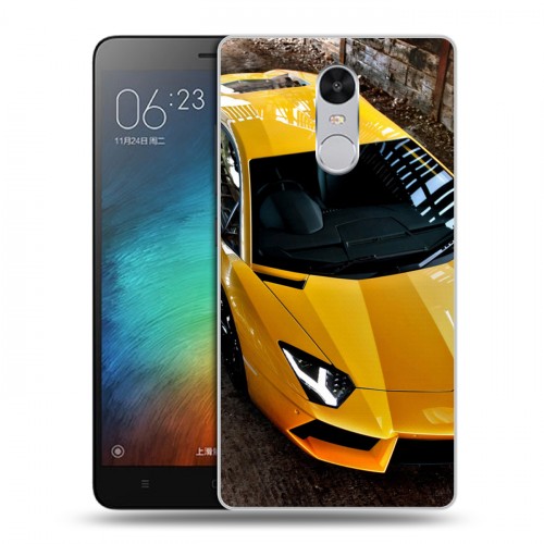 Дизайнерский силиконовый чехол для Xiaomi RedMi Pro Lamborghini