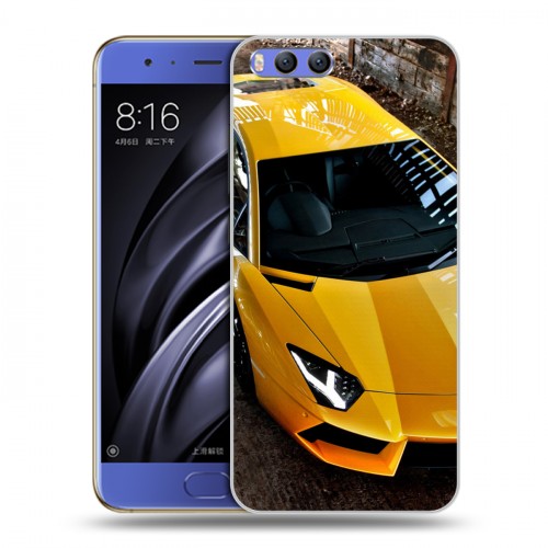 Дизайнерский пластиковый чехол для Xiaomi Mi6 Lamborghini