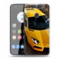 Дизайнерский силиконовый чехол для ZTE Blade V8C Lamborghini