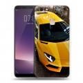 Дизайнерский пластиковый чехол для Vivo V7 Plus Lamborghini