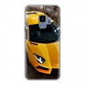 Дизайнерский пластиковый чехол для Samsung Galaxy S9 Lamborghini