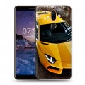 Дизайнерский пластиковый чехол для Nokia 7 Plus Lamborghini