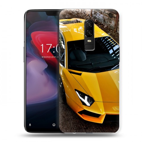 Дизайнерский пластиковый чехол для OnePlus 6 Lamborghini