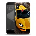 Дизайнерский пластиковый чехол для Xiaomi Mi8 SE Lamborghini