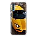 Дизайнерский силиконовый чехол для Samsung Galaxy A50 Lamborghini