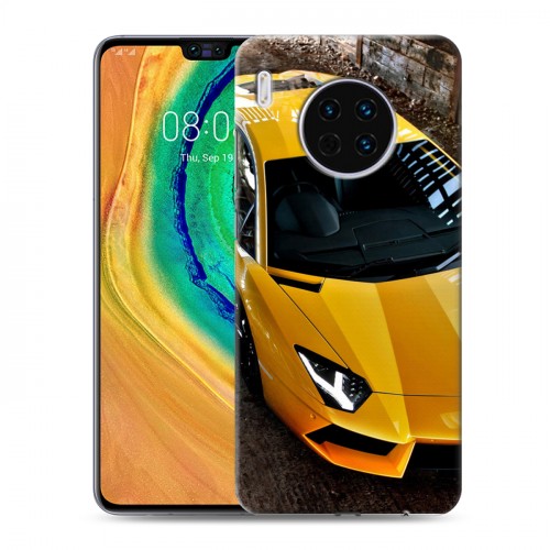 Дизайнерский пластиковый чехол для Huawei Mate 30 Lamborghini