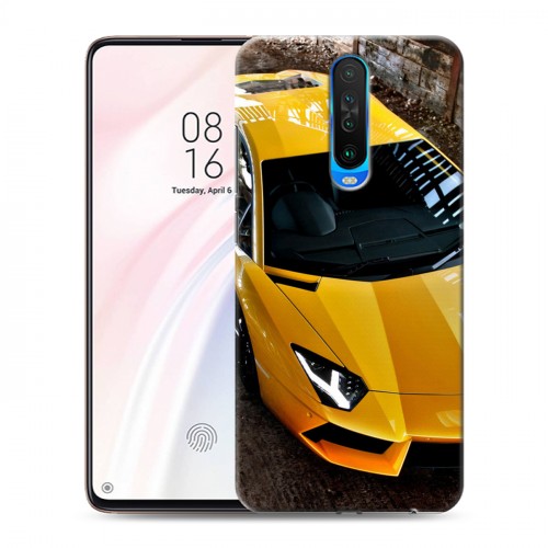 Дизайнерский пластиковый чехол для Xiaomi RedMi K30 Lamborghini