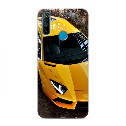 Дизайнерский силиконовый чехол для Realme C3 Lamborghini