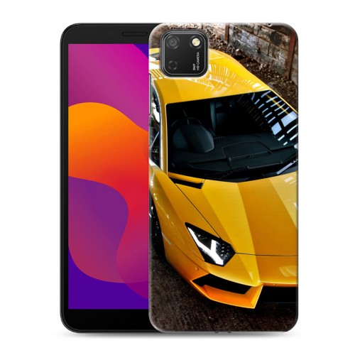 Дизайнерский силиконовый чехол для Huawei Honor 9S Lamborghini