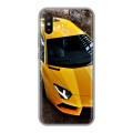 Дизайнерский силиконовый чехол для Xiaomi RedMi 9A Lamborghini