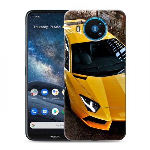 Дизайнерский силиконовый чехол для Nokia 8.3 Lamborghini