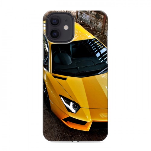 Дизайнерский силиконовый чехол для Iphone 12 Lamborghini