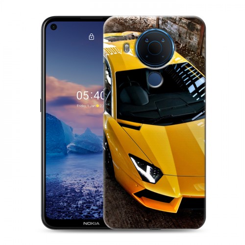 Дизайнерский силиконовый чехол для Nokia 5.4 Lamborghini