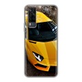 Дизайнерский силиконовый чехол для Vivo Y31 Lamborghini